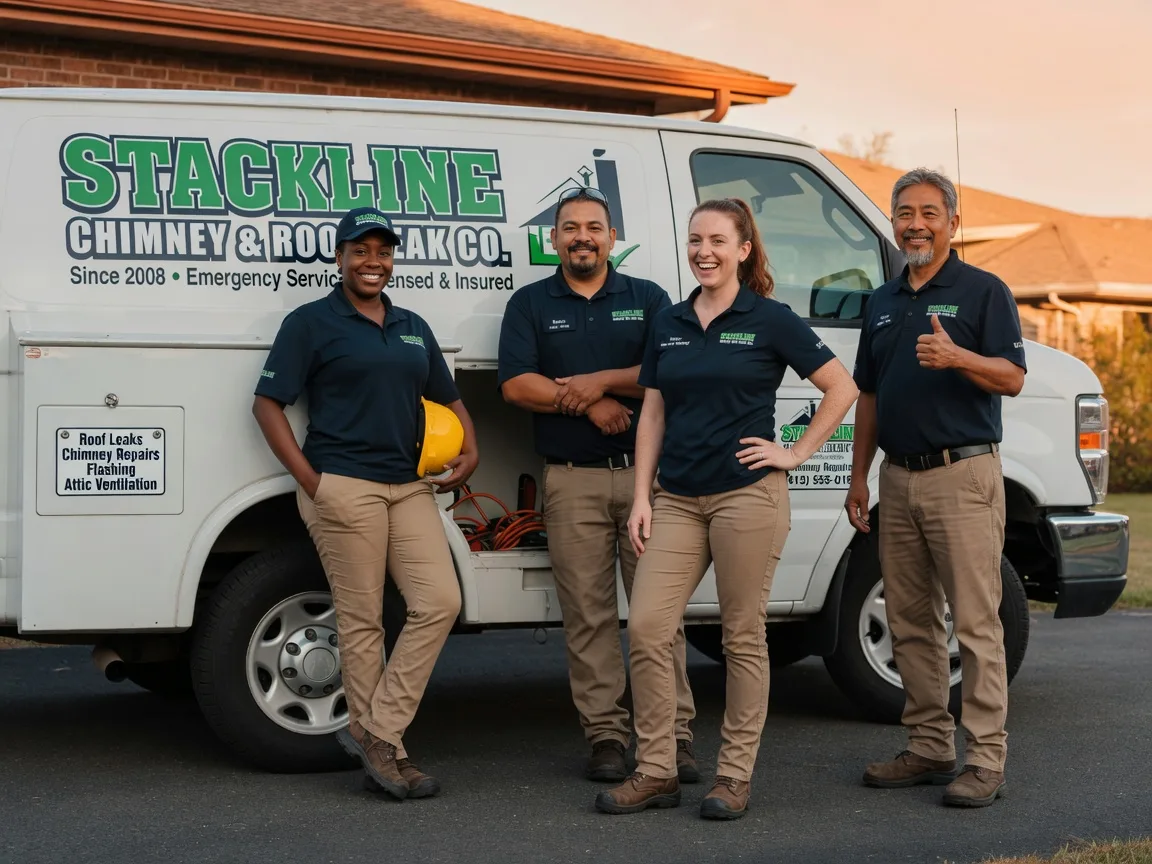 Chimney flashing repair company in Turtletown, TN